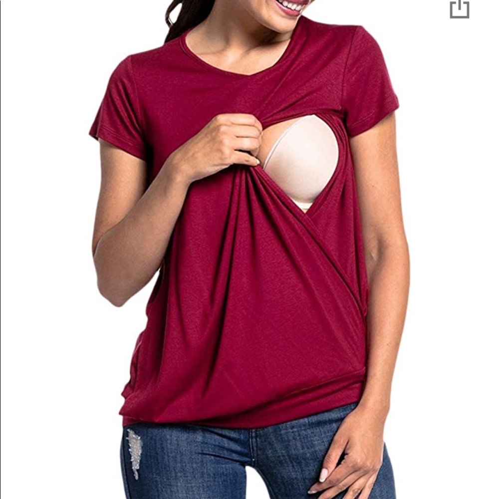 Yacun Breast Feeding Shirt